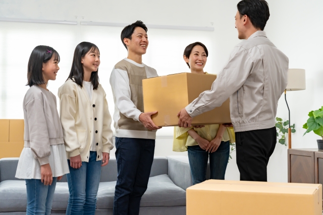 家が決まったらお引っ越しもお任せください